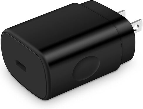 شاحن سامسونج فائق السرعة 25 وات USB C مقبس حائط من النوع C محول شاحن سريع لهاتف Samsung Galaxy A16 A15 5G/Watch 7 Ultra 6/A35/A54/S24/Z Flip6 Fold6/A14/S23/S22، iPhone 16/15، بكسل 9/8أ/7 in Kuwait