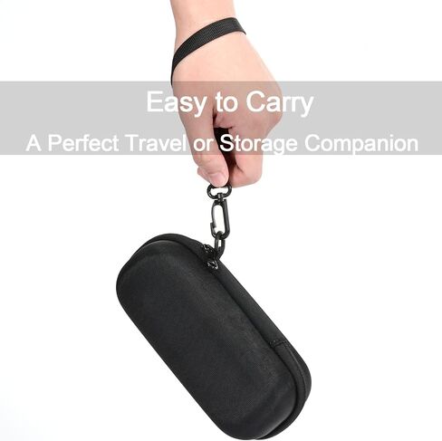 RAIACE Hard Storage Case Compatible with Panasonic ES2207P/ ES2291D Women Electric Shaver. (Sale is Case Only) - Black(Black Lining) in Saudi Arabia