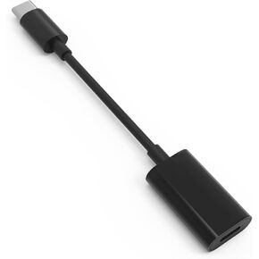 USB C Adapter Compatible with Lightning Headphone for iPhone 16/16pro/15/15pro Series, iPad Pro, MacBook Pro and Others, Also Support Charging and Data.