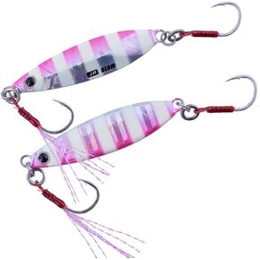 Majorcraft JPSLOW-10026ZEBRAPINK Jigpara Slow 10g