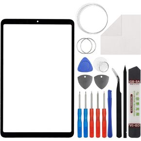 Duotipa Front Glass Screen Replacement Compatible with Samsung Galaxy Tab A 8.4 (2020)，Front Outer Lens Glass Screen for Galaxy Tab A 8.4 (2020),SM-T307U with Tools-No LCD Screen and Touch Digitizer