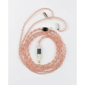 4Core Pure Copper IEM Replacement Cable MMCX 3.5MM Upgrade Earphone Cable for TIN Audio T2 Pro T3 SE315 SE846 SE425 BGVP W60 Gems 7HZ Earphones