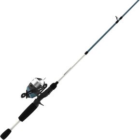 Zebco 33 Custom-Z Spincast Reel and Fishing Rod Combo, Telescopic Rod, 4.1:1 Gear Ratio, 14-Piece Strike King Tackle Kit