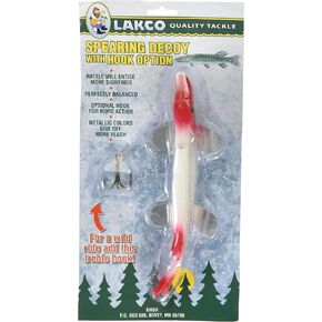 PNDRW 7" Plastic -red/White Decoy