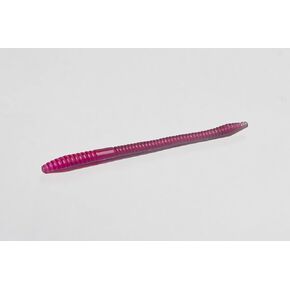 Zoom Bait Finesse Worm Bait-Pack of 20 (Green Pumpkin, 4.75-Inch), One Size