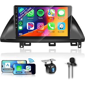 8Core 4+64G Car Stereo for Honda Odyssey 2005-2010 Wireless Carplay Android Auto,10 inch 1280 * 720P IPS Touch Screen Radio,Android13/GPS/WiFi/32EQ DSP/59UI/Bluetooth5.0/SWC/Backup Camera&Mic