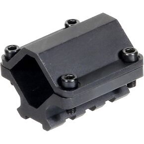 UTG Universal Single-rail Shotgun Barrel Mount, 3 Slots , Black
