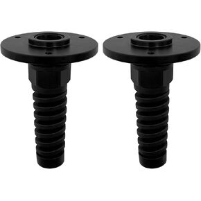 ISURE MARINE 2Pcs PG16 Cable Gland with Anodized Aluminum Base Antirust Anti-corrosive Waterproof IP68 Nylon Joint Adjustable Locknut for 10-14mm Wire Thread