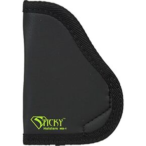 Sticky Holsters Concealment Holster for Men and Women - MD-1 - Fits Kahr S9, Kimber Solo, Ruger EC9, and Similar with up to 3.5" Barrel - for Left and Right-Hand Draw; IWB and Pocket Carry