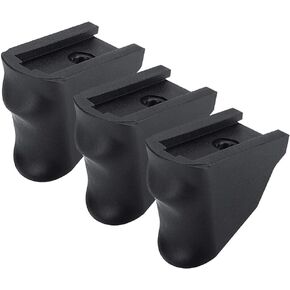 Grip 3 Pieces Extensions Fits Smith & Wesson Bodyguard 380 & M&P Bodyguard 380 Black