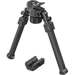 CVLIFE Picatinny Bipod for Rifle Sling Stud bipod with Adapter Adjustable Height Rifle Bipod Sturdy and Durable for Hunting
