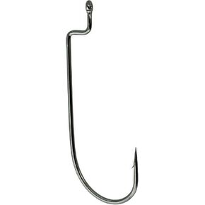 خطافات دودة الأوفست السوداء من جاماكاتسو باللون الأسود (3/0) in Kuwait