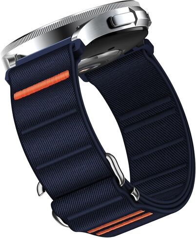 Suitisbest Sport Band Compatible for Samsung Galaxy Watch 3 45mm Band/Galaxy Watch 46mm(2018) Band/Gear S3 Frontier/S3 Classic Band, Adjustable Nylon Loop Watch Strap with S-Hook for Men and Women in Kuwait