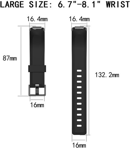 Replacement Band for Fitbit Inspire 3, Inspire 2, Inspire HR, Ace 2, Ace 3 Sport Accessories Watchbands, 15 Color Classic TPU Watch Band with Buckle in Saudi Arabia