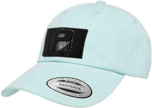 Pull Patch Curved Bill Dad Hat | Khaki Unstructured Tactical Cap | 2x3 Inch Loop Surface to Attach Morale Patches in Saudi Arabia