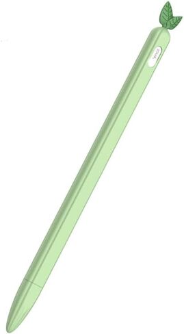 Pencil Case Compatible with Apple Pencil 2nd Generation Case,Protective Skin Holder Grip Accessories for Apple Pencil 2nd Gen - Carrot in Kuwait