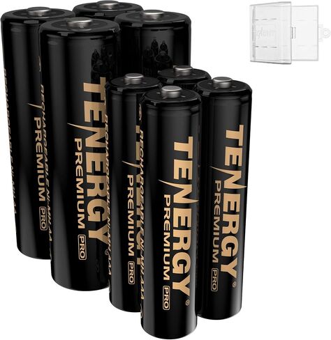Tenergy Premium PRO Rechargeable AAA Batteries, High Capacity 1100mAh NiMH AAA Battery, 24 Pack Rechargeable Batteries in Saudi Arabia