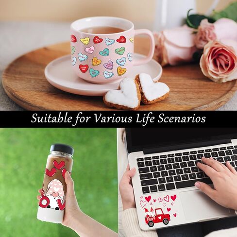 AFRITEE UV DTF Cup Wrap - 8 Sheets Brown Coffee Bean Mom UV DTF Cup Wrap Transfer Stickers, UV DTF Cup Wrap for 16 oz Mothers Day Gift, Suitable for Water Bottles, Glass Cups DIY Crafts Creative Gifts in Saudi Arabia