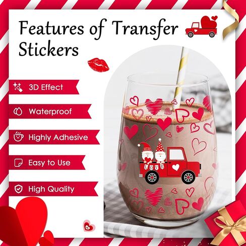 AFRITEE UV DTF Cup Wrap - 8 Sheets Brown Coffee Bean Mom UV DTF Cup Wrap Transfer Stickers, UV DTF Cup Wrap for 16 oz Mothers Day Gift, Suitable for Water Bottles, Glass Cups DIY Crafts Creative Gifts in Saudi Arabia