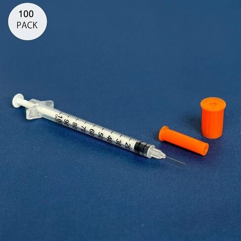 U-100 0.5cc Syringe 31G 5/16 inch (8mm) Individual Pack of 36 in Saudi Arabia