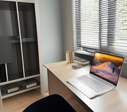 HP 15.6" Laptop FHD Thin Light Laptops, 6 Cores AMD Ryzen 5 5500U(> i7-1060G7), 16GB RAM, 1TB NVMe SSD, WiFi, Camera, HDMI, Fast Charge, Win 11, w/BWE Accessories in Saudi Arabia