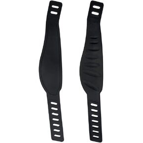 Exercise Bike Pedal Straps, Heavy Duty Adjustable Length Universal Pedal Strap Fits Most Bike Pedals Exercise Bike Bicycle Cycle for Home or Gym