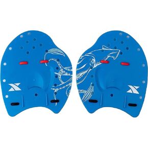 Xterra Kraken Swimming Hand Paddles for Lap Swims - Red/Blue/Black