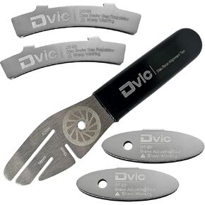 مجموعة أدوات إصلاح شوكة القرص الدوار | شوكة المحاذاة 1ea، منظم فجوة الفرامل القرصية 2 قطعة، أداة الضبط 2 قطعة in Kuwait