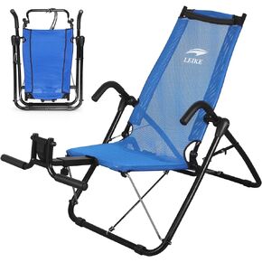leikefitness Ab Exercise Chair Core Strengthening Lightweight Foldable Sport Abdominal Exerciser Strength Training Inversion Equipment