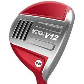 Vixa V12 Fairway Wood Golf Club for Men & Women- Versatile & Dependable Club for Long Accurate Shots with Heat-Treated INOX Steel Clubface & High Performance Graphite Shaft