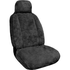 Eurow Sheepskin Seat Cover, 56 by 23 Inches, Beige