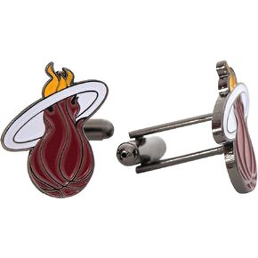 Miami Heat Team NBA National Basketball Association Logo Formal Wear (Cufflinks)