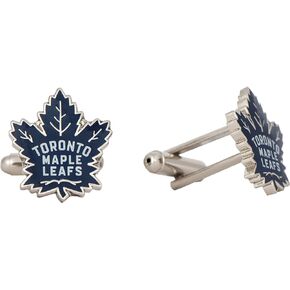 ملابس رسمية تحمل شعار فريق تورونتو مابل ليفز NHL National Hockey League (أزرار أكمام)