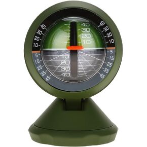 Car Ball Compass Car Vehicle Inclinometer Angle Slope Tilt Indicator Level Meter Gradient Balancer for Car Boat Use