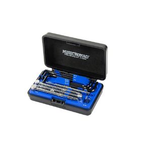 MusicNomad Premium Guitar Tech Truss Rod Wrench Set - 11 pcs. MN235