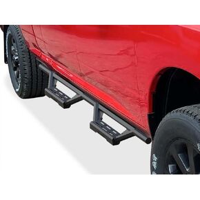 ألواح جانبية للركض من الفولاذ المقاوم للصدأ APS متوافقة مع Ram 1500 2009-2018 Crew Cab & Ram 2500 3500 2010-2024