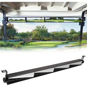 10L0L Universal Golf Cart 4 Panel Mirror for Yamaha EZGO Club Car, Eliminate Blind Spots Rear View Mirror