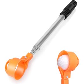 BIRDIEBLAST Professional Golf Ball Retriever, 9Ft/12Ft/15Ft/20Ft Stainless Steel Golf Ball Retriever for Water Telescopic