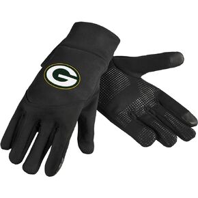 FOCO NFL Green Bay Packers High End Neoprene Gloves, Team Color, OS