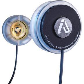I A S U S High Def XSound 4 Helmet Speakers - Motorcycle Snowboard Helmet Speakers - Works with Most Comms with Earbud Ports – Includes Accessories for Install