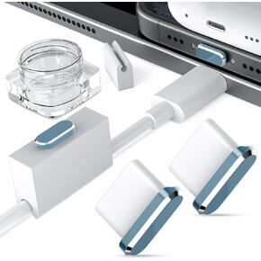 USB C مكافحة الغبار التوصيل لفون 15 برو ماكس سامسونج S24 الترا A53 A54 غالاكسي S23 S22 S21 S20 USBC الغبار المقابس حامي نوع C شحن ميناء غطاء كليب حالة لجوجل بكسل 8 7 6 7a 6a 5 ون بلس 2 حزمة