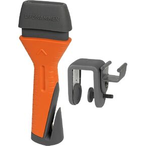 Lifehammer Safety Hammer Evolution - Automatic Emergency Escape and Rescue Hammer with Seatbelt Cutter - 2 Pack