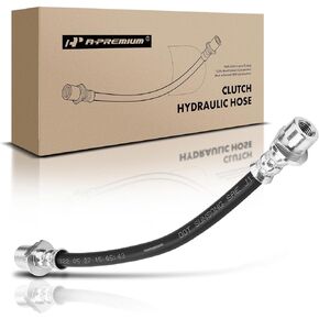 A-Premium Clutch Hydraulic Hose Line Compatible with Honda Civic 1992-1995, Civic del Sol 1995-1997 & Acura Integra 1994-2001 1.5L 1.6 1.8L, Replace# 46961SR2G01, 46961SR3A02