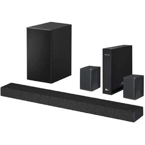LG SP7R 7.1 Channel High Res Audio Sound Bar with Rear Speaker Kit (Renewed)