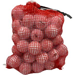 Golf Ball Planet 72 Store Line Assorted Used Recycled Golf Balls in Mesh Bag 4A/3A Condition