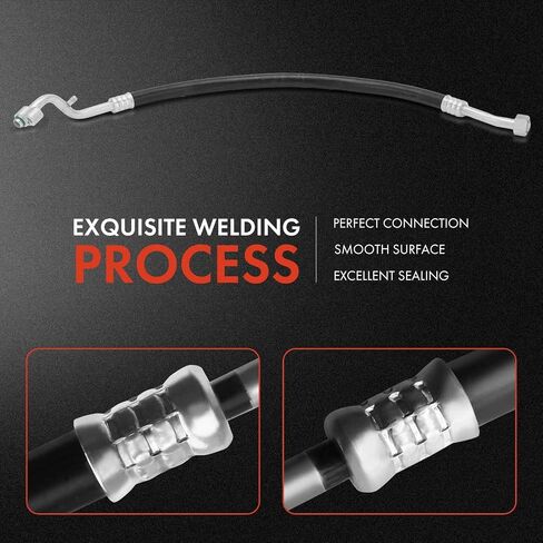 مجموعة خرطوم الشفط A-Premium A/C متوافقة مع Toyota Pickup 1989 1990 1991 1992 1993 1994 1995 2.4L، ضاغط للتبخر in Saudi Arabia