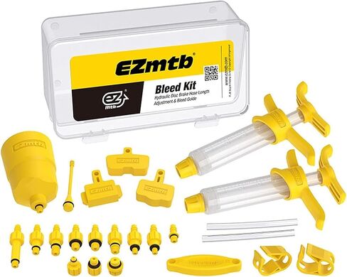 ROWYOU Bike Bleed Kit, Brake Bleed Kit for Shimano Hydraulic Disc Brakes, Bicycle Brake Bleeding Tools Kit for Shimano,SRAM,AVID,MAGURA,TEKTRO,Hayes,Zoom Hydraulic Brake, Professional Brake Bleed Kit in Saudi Arabia