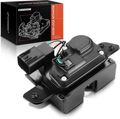 A-Premium Tailgate Trunk Latch Lock Actuator Compatible with Buick Cadillac Chevy GMC Pontiac Saturn Vehicles - Enclave Escalade ESV SRX Suburban Equinox Yukon Terrain Torrent Vue - # 931-299, 4-Pin in Kuwait