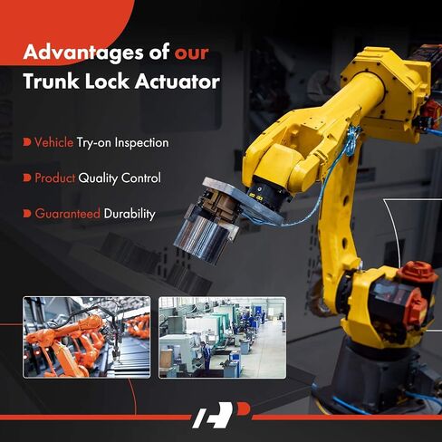 A-Premium Tailgate Trunk Latch Lock Actuator Compatible with Buick Cadillac Chevy GMC Pontiac Saturn Vehicles - Enclave Escalade ESV SRX Suburban Equinox Yukon Terrain Torrent Vue - # 931-299, 4-Pin in Kuwait