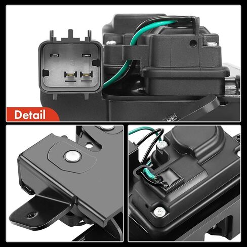 A-Premium Tailgate Trunk Latch Lock Actuator Compatible with Buick Cadillac Chevy GMC Pontiac Saturn Vehicles - Enclave Escalade ESV SRX Suburban Equinox Yukon Terrain Torrent Vue - # 931-299, 4-Pin in Kuwait